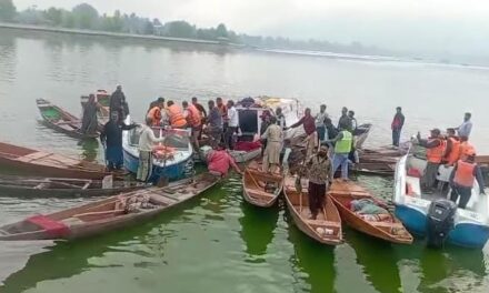 Boat capsize: Body of missing youth recovered from Dal Lake