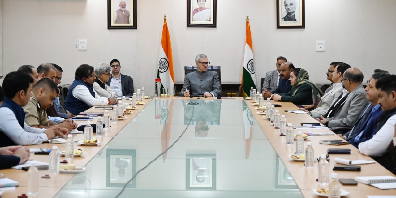 CM Omar Abdullah urges early implementation of budget proposals