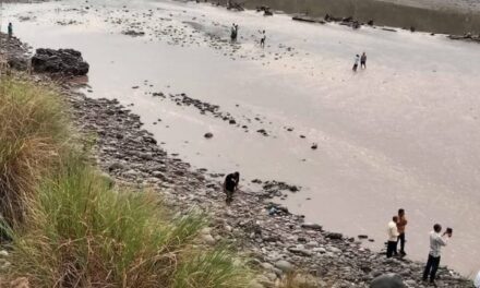 All gates of Salal Dam on Chenab River closed, significant drop in water levels witnessed in Reasi
