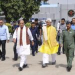 Rajnath Singh reaches Srinagar, to review security situation in J-K