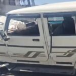 Two cops injured as escort vehicle of AICC general Ghluam Ahmed Mir secretary collides with truck in J-K’s Ramban