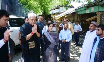 Working on plan to seek Centre’s help to rehabilitate residents affected by Pak shelling: J&K LG Manoj Sinha