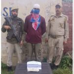Police Arrests Drug Peddler in Baramulla; Contraband substance recovered