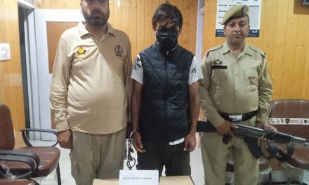 Police arrests drug peddler in Kupwara; Contraband substances recovered