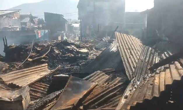 5 Structures Including 20 Shops Gutted In Massive Fire In Bandipora