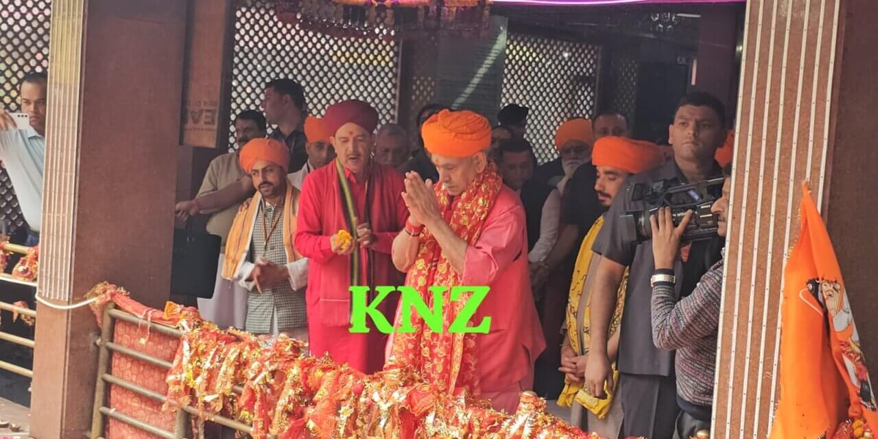 LG Sinha welcomes Mela Kheer Bhawani devotees;Says foolproof arrangements made for Amarnath yatra