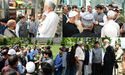 DC Ganderbal Reviews Arrangements for Eid-ul-Adha; Inspects Facilities at Major religious places