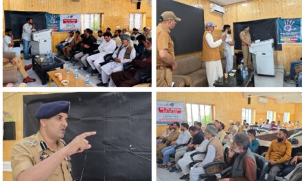 District Police Ganderbal Organises PCPG Meeting at Kangan