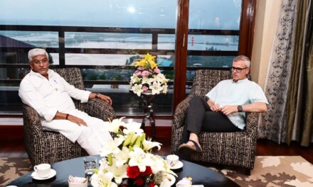 CM Omar, Union Minister Shekhawat hold talks to boost tourism in J&K