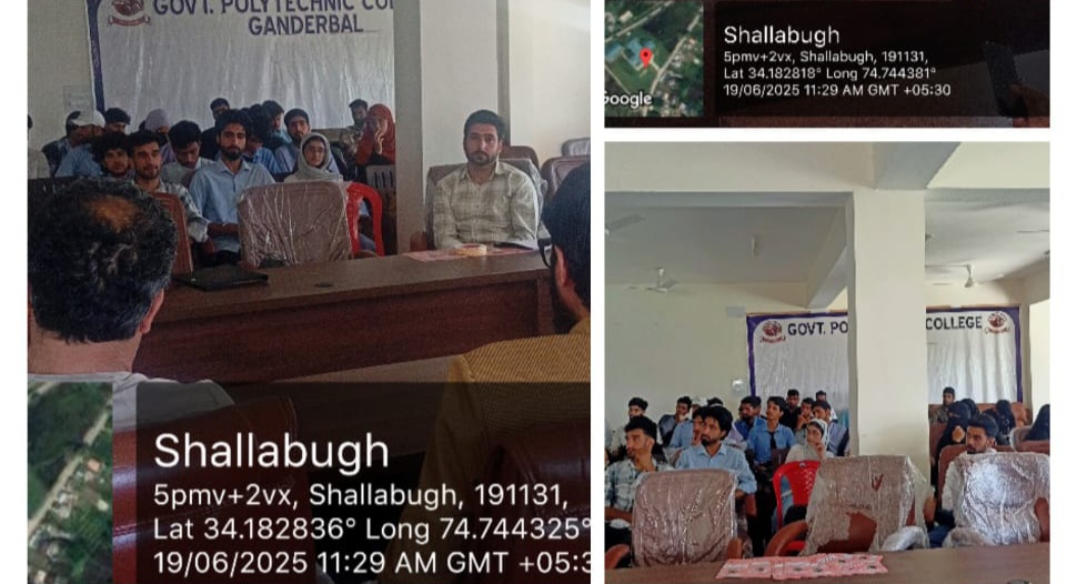 Awareness Programme on Drug De- addiction and prevention under NMBA held in Ganderbal