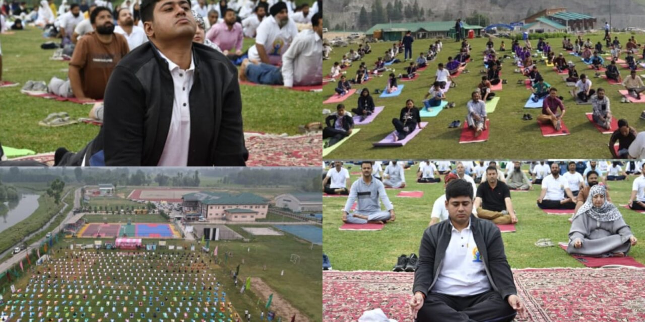 11th International Day of Yoga-2025 celebrated with great zeal and enthusiasm across District Ganderbal