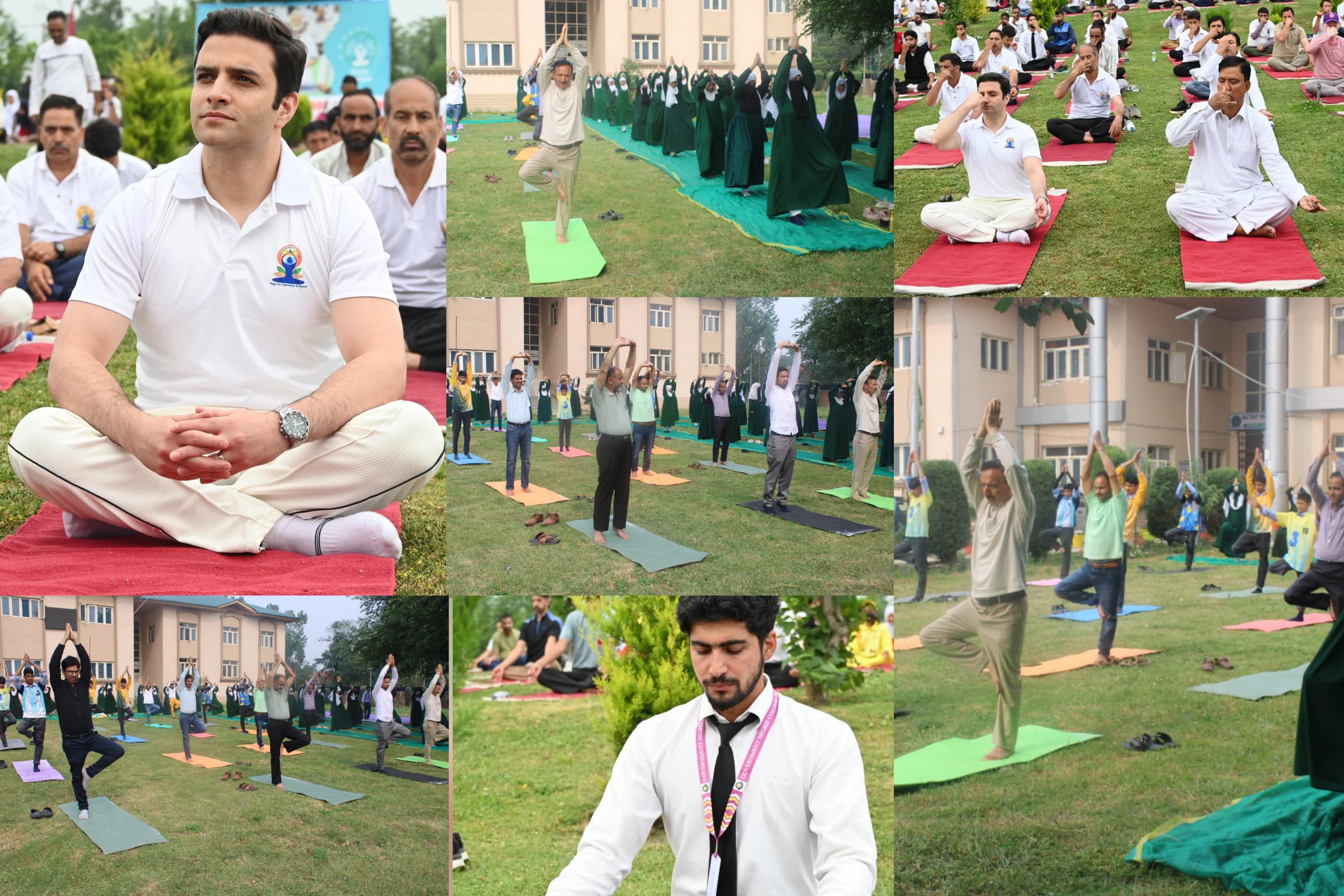 11th International Yoga Day Celebrated Across the Country; Events Held in Kulgam
