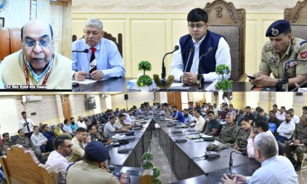 NDMA Conducts Table Top Exercise Ahead of Shri Amarnath Ji Yatra-2025 in Ganderbal