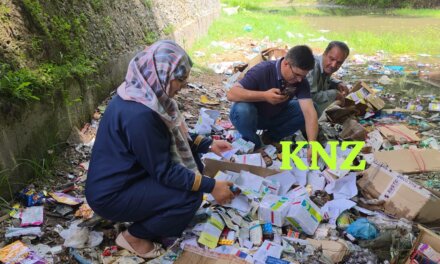 Medicines Worth Lakhs Found Dumped in Forest Canal at Gundrehman Ganderbal, Drug Control Authorities Launch Probe