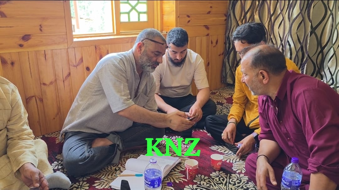 BJP District President Ghulam Hassan Rather Visits Dab to Review Muharram Preparations