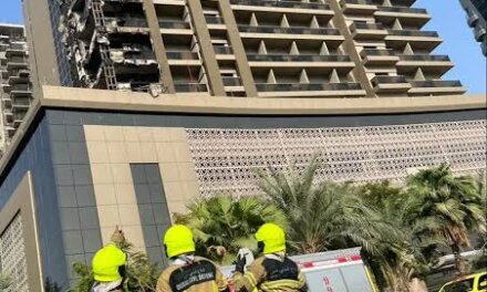 Over 3,500 residents evacuated safely after high-rise catches fire in Dubai