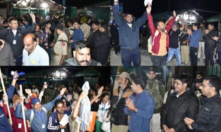 First Batch of pilgrims of SANJY-2025 flagged off from Domail Baltal