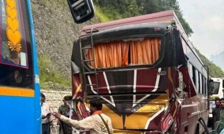 25 Pilgrims Injured as Four Buses Collide in Amarnath Yatra Convoy at Chanderkote