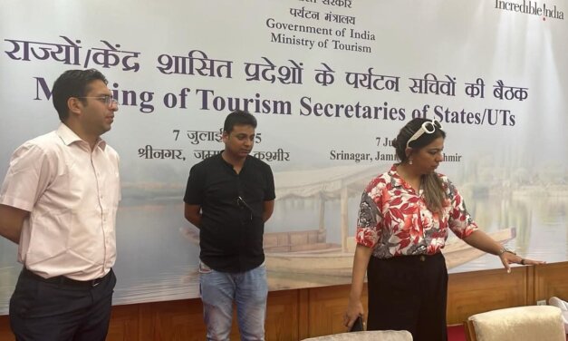 J&K to host maiden National Tourism Secretaries’ Conference at SKICC on July 7, 8;Union Tourism Minister, Tourism heads of all States, UTs to participate