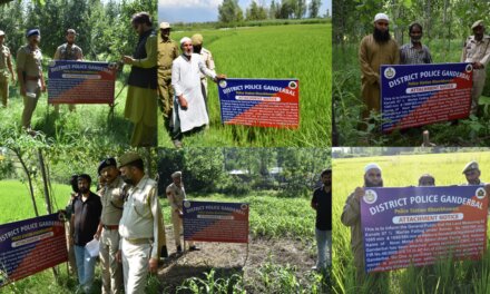 Ganderbal Police Attaches Properties Worth ₹3.2 Crore of Three Terrorists Operating from PoK