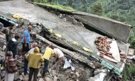 Several Houses Damaged Amid Heavy Rainfall In Mendhar Poonch