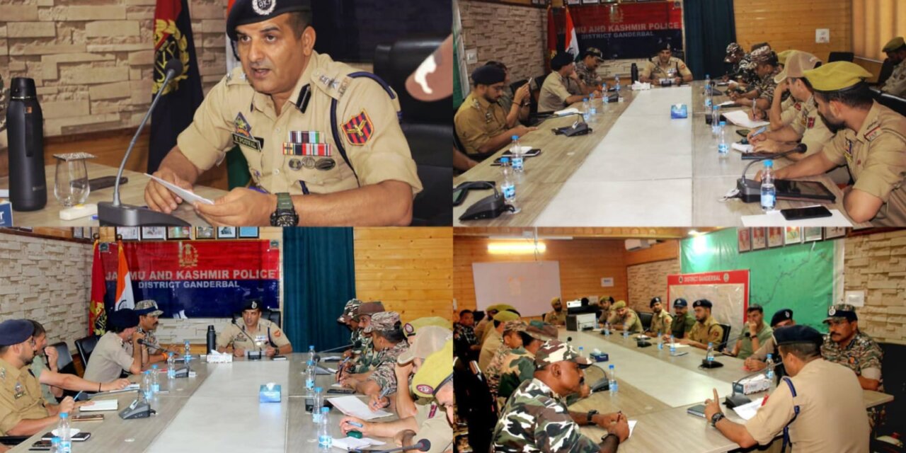 SSP Ganderbal Reviews Security Arrangements for Independence Day 2025