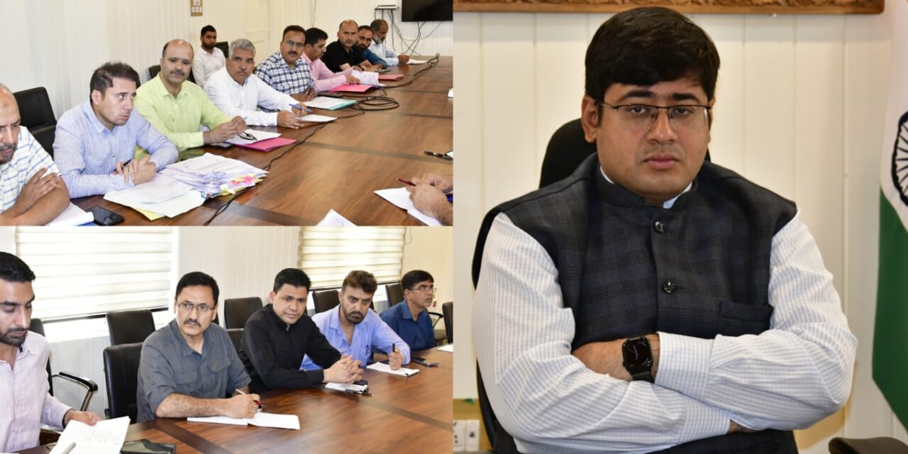DC Ganderbal reviews progress of PM-Surya Ghar Muft Bijli Yojana in district