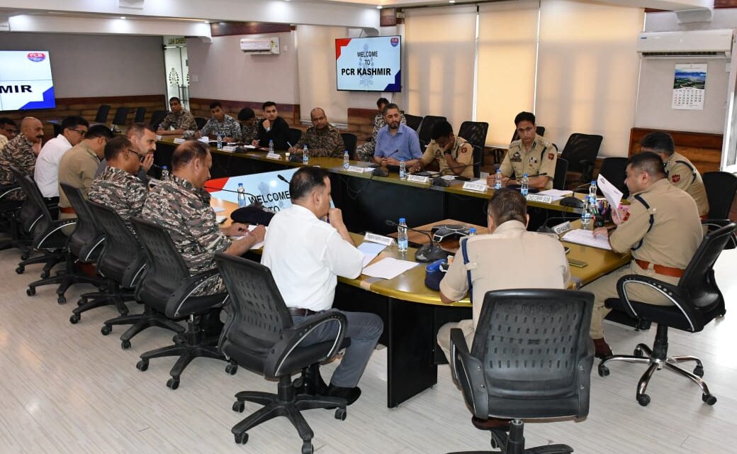 IGP Kashmir Reviews Security Arrangements for NLSA Events and KU Alumni Meet