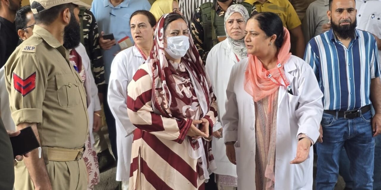 SMHS doctors’ strike unjustified, unacceptable: Sakina Itoo