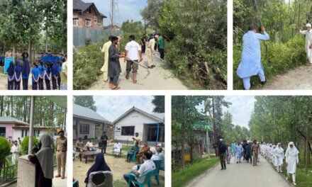 Ganderbal Police Intensifies Anti-Drug Drive: Wild Cannabis Destroyed, Awareness Events Held in Kheerbawani