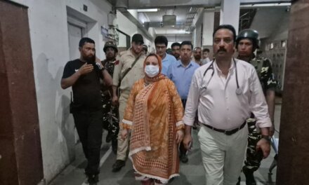 Sakeena Itoo conducts surprise inspection of Emergency Hospital Qazigund, assesses quality of healthcare services