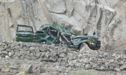 Lt Col among 2 soldiers dead, 3 officers injured after boulder hits Army vehicle in Leh