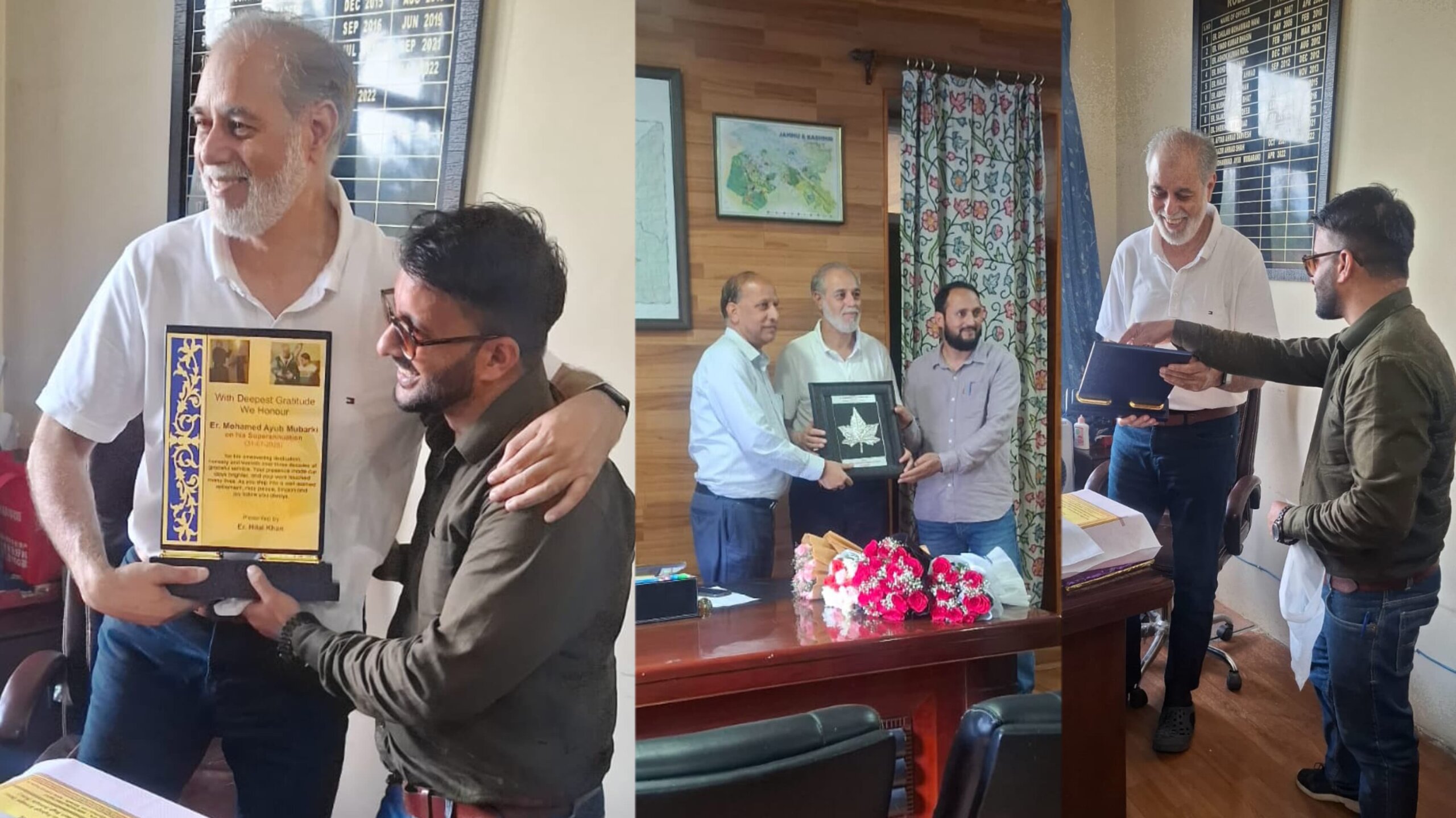 Mohammad Ayub Mubaraki Bids Farewell: PMGSY Kashmir Honors a Legacy of Service and Leadership