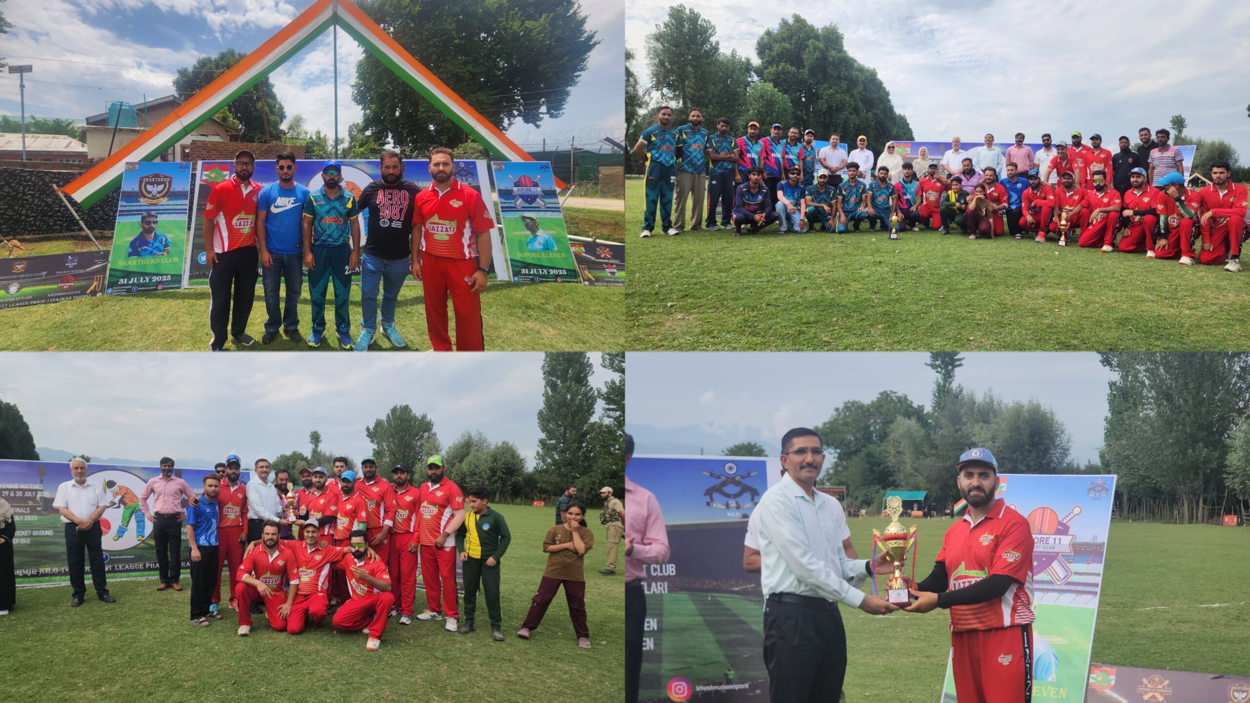 Sopore XI Clinch Title as North Kashmir Kilo T20 League Phase-I Concludes with Enthusiasm and Unity