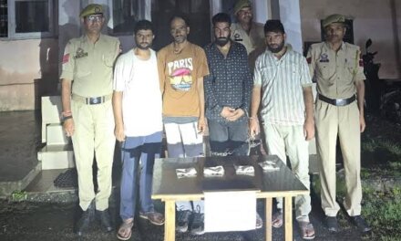Four Persons From Bandipora Arrested Along With Heroin In Udhampur: Police