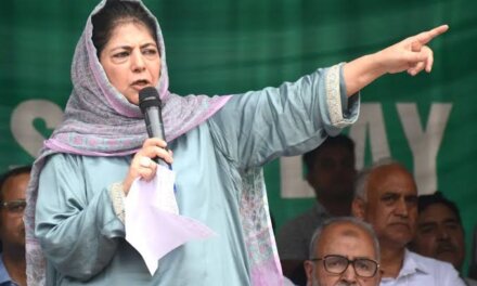 Mehbooba urges PM Modi to end “War-like approach”, Bats for reconciliation on PDP Foundation Day