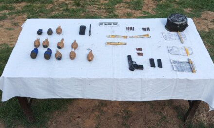 Hideout Busted In Kupwara, Arms and Ammunition Recovered