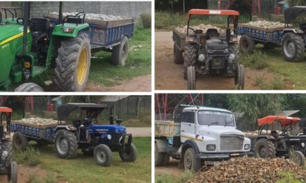 Ganderbal Police Crack Down on Illegal Mining, Seize 6 Vehicles
