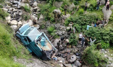 Two CRPF Personnel Dead, Several Injured as Vehicle Falls Into Gorge in Basantgarh Udhampur