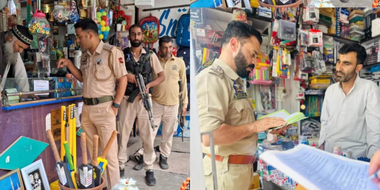 Ganderbal Police Raids Bookshops to Curb Circulation of Banned Material