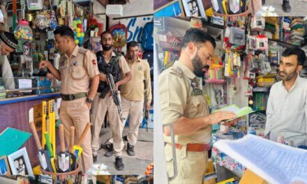 Ganderbal Police Raids Bookshops to Curb Circulation of Banned Material