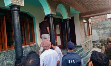 SIA Kashmir conducts raids at 8 locations across Srinagar