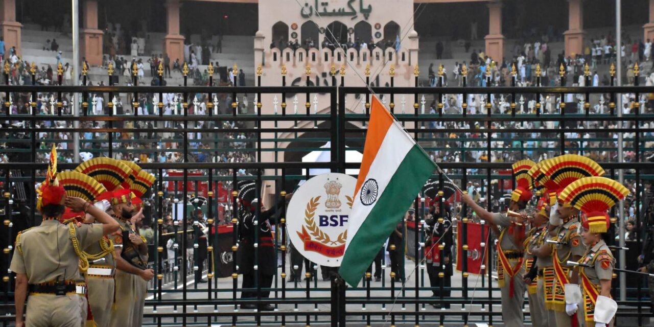Attari-Wagah border celebrates 79th I-Day with Tricolour pride, no sweets exchange with Pak