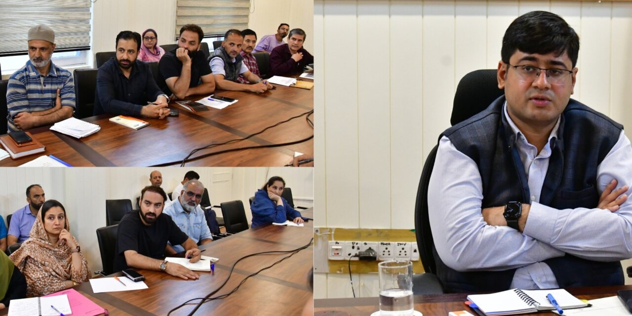 DC Ganderbal finalizes arrangements for Annual Gangabal Yatra