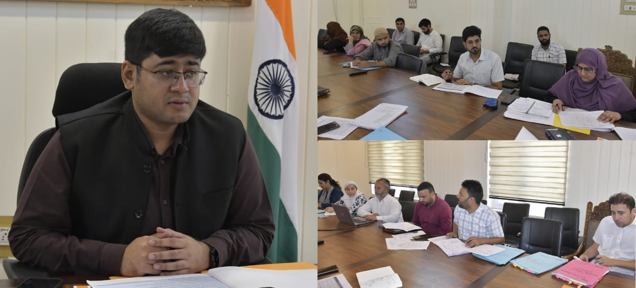 DC Ganderbal reviews functioning of Social Welfare Department and ICDS