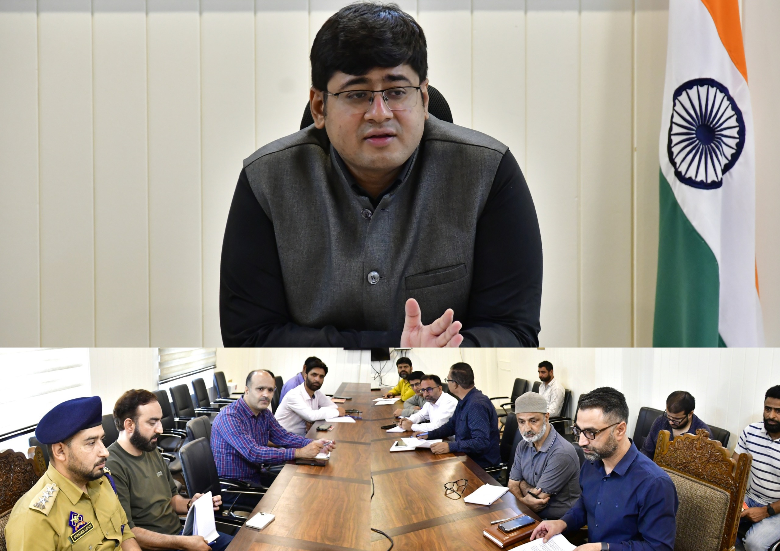 DC Ganderbal reviews arrangements for Eid Milad-un-Nabi (SAW)