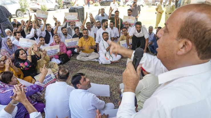 Congress launches hunger strike in Srinagar demanding restoration of J-K statehood