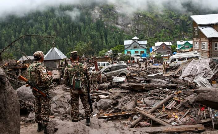 Explosives used to blast giant boulders to speed up rescue efforts in cloudburst-hit Kishtwar village