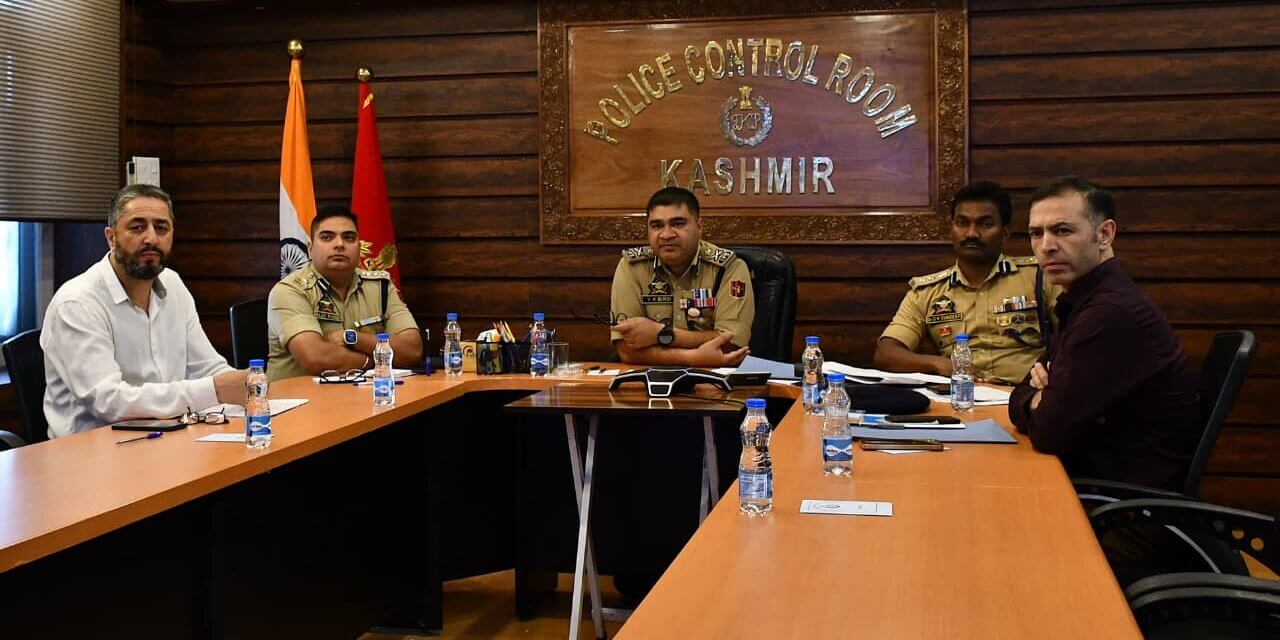 IGP Kashmir Reviews Security Preparedness for Eid Milad-un-Nabi Celebrations