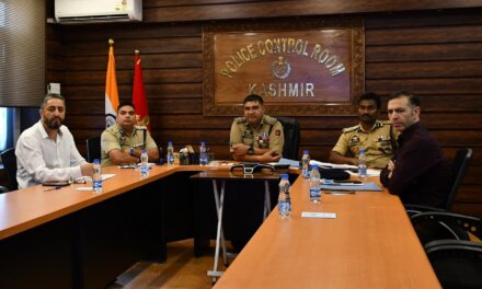 IGP Kashmir Reviews Security Preparedness for Eid Milad-un-Nabi Celebrations
